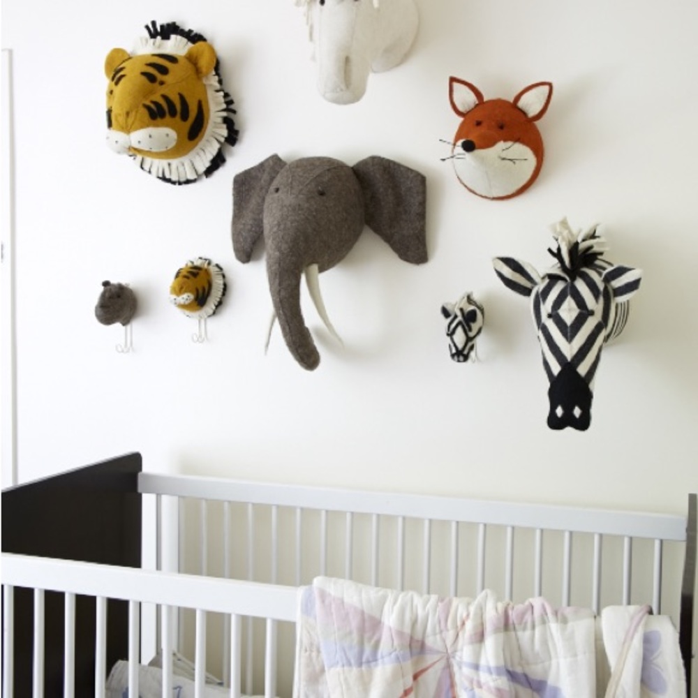 Serena and Lily wall decor, fox